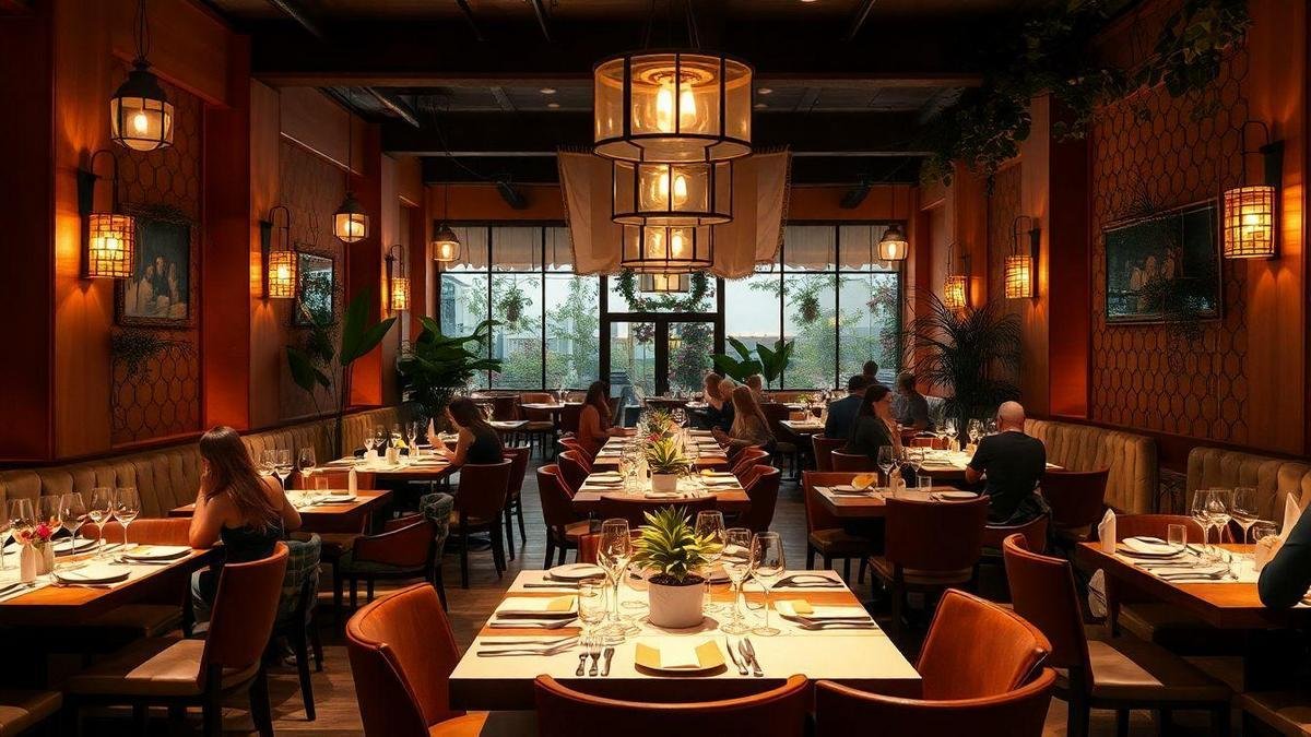 A Importância da Iluminação Para Restaurante Aconchegante