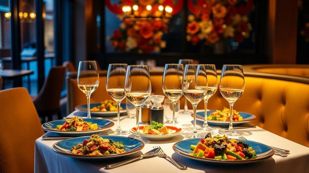 A Influência das Cores na Experiência Gastronômica