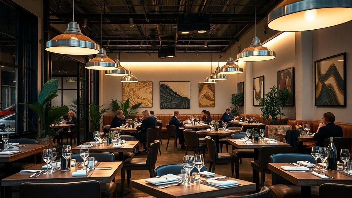 Design de Iluminação e Decoração de Restaurantes