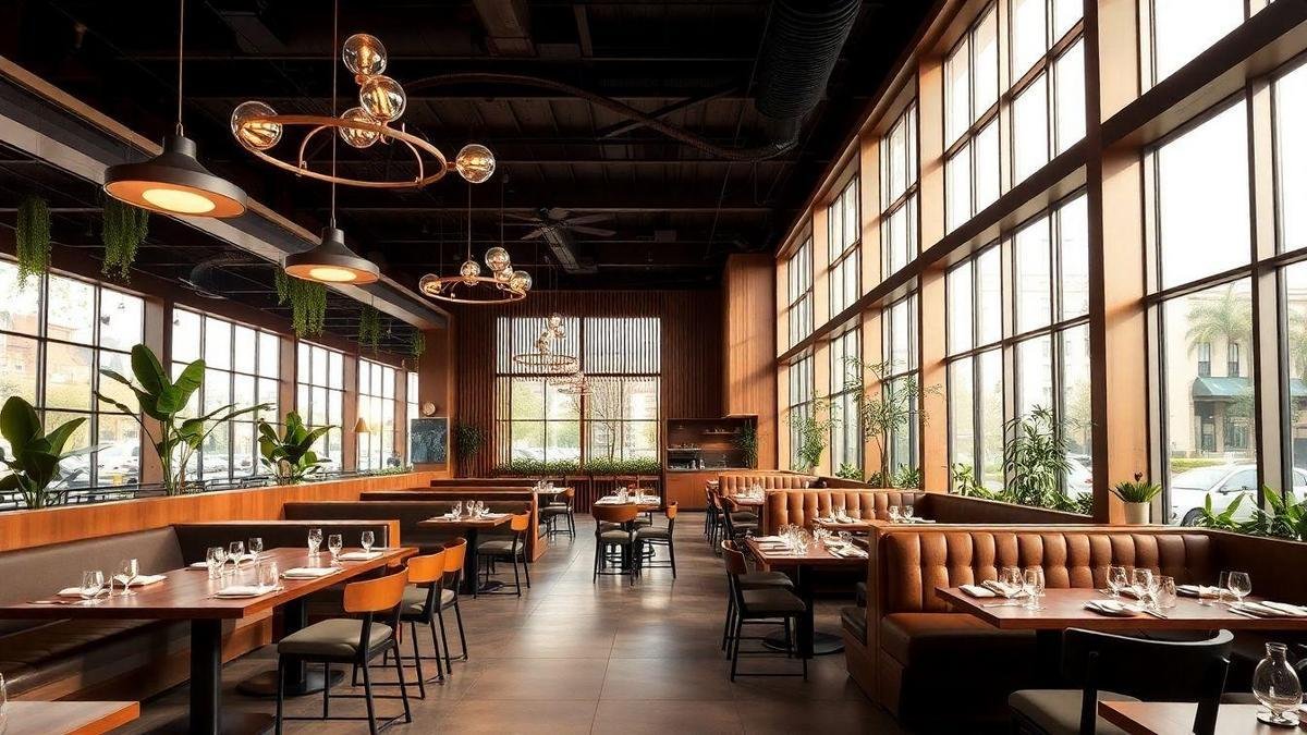 Estilos de Design de Restaurante Moderno