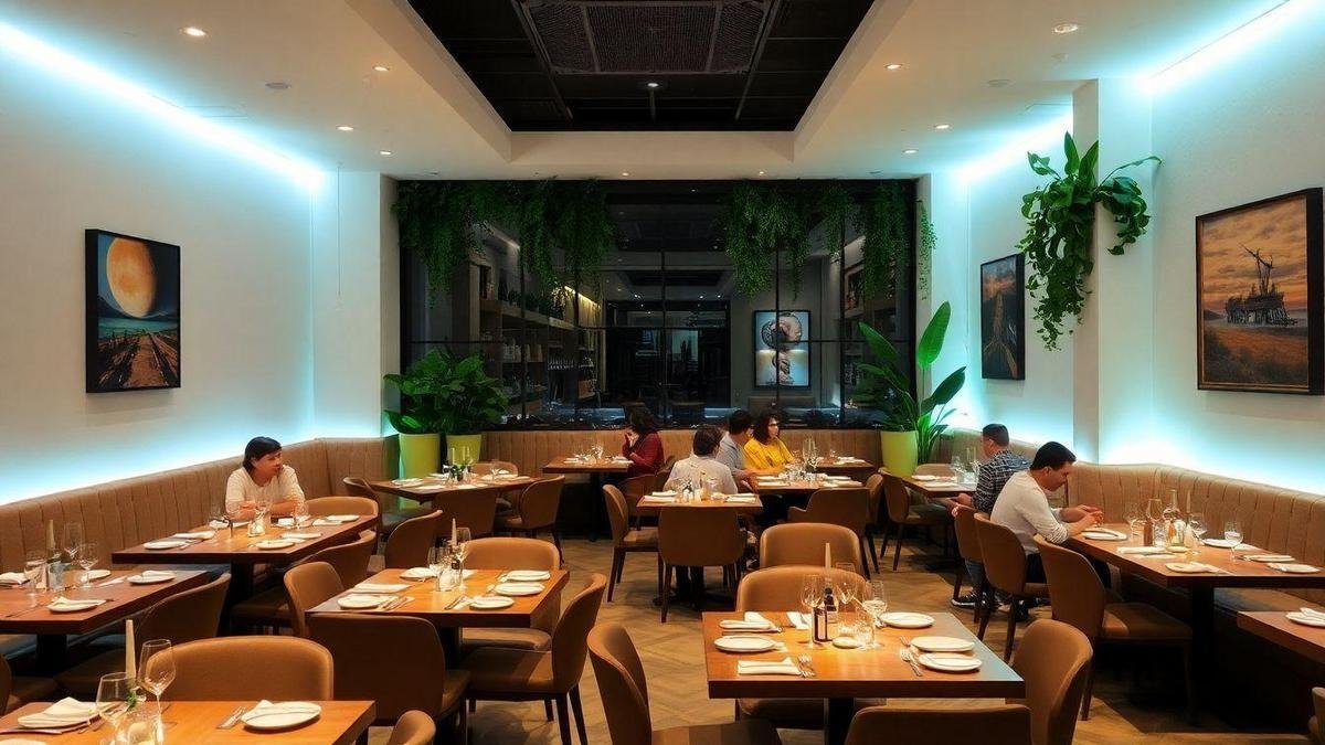 Otimização do Espaço no Restaurante Otimização do Espaço no Restaurante