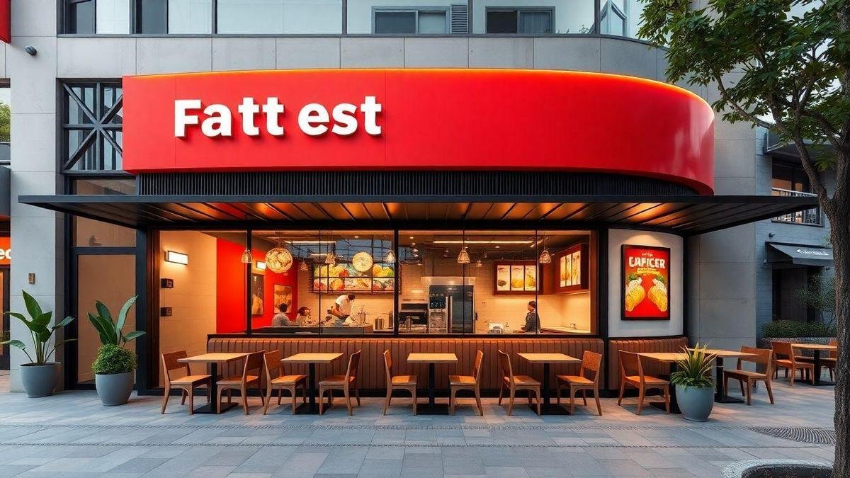 Tendências em Arquitetura Funcional Para Restaurantes Fast-Food