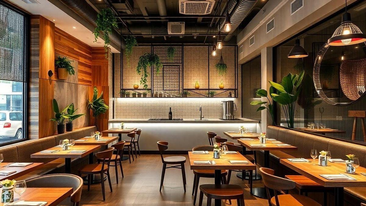 Tendências em Projeto Arquitetônico Para Restaurante Compacto Tendências em Projeto Arquitetônico Para Restaurante Compacto