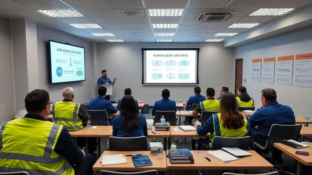 Treinamento de Funcionários em Normas Sanitárias Treinamento de Funcionários em Normas Sanitárias