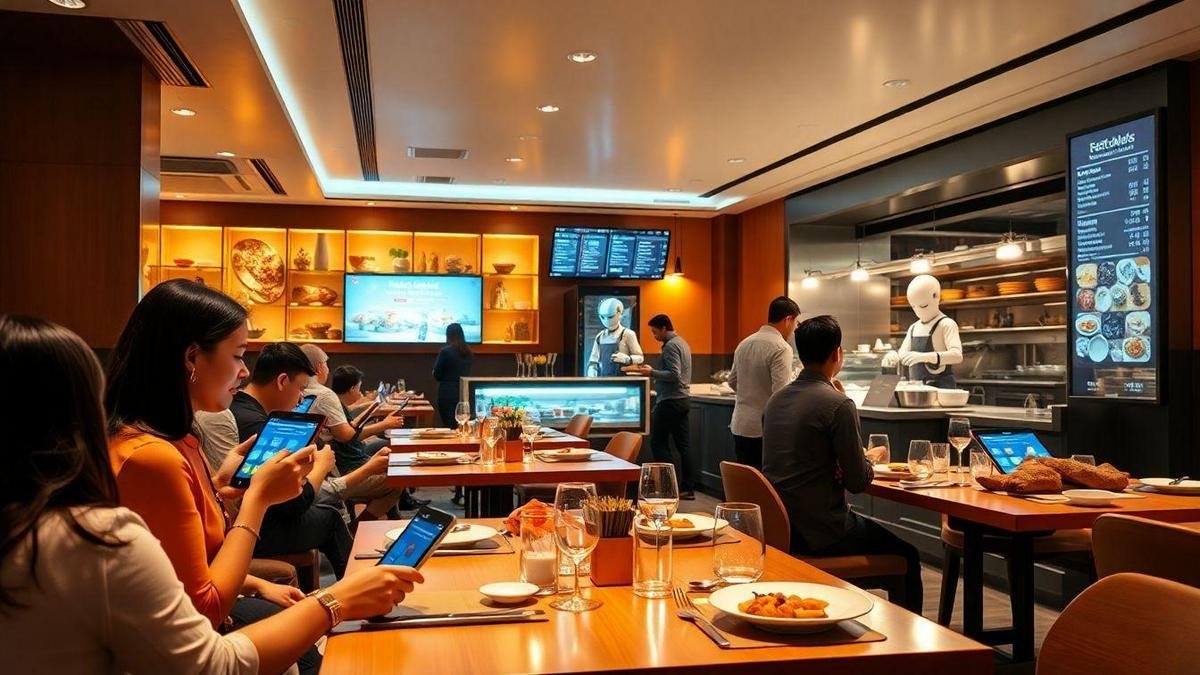 Tecnologia Para Restaurantes: O Futuro da Alimentação